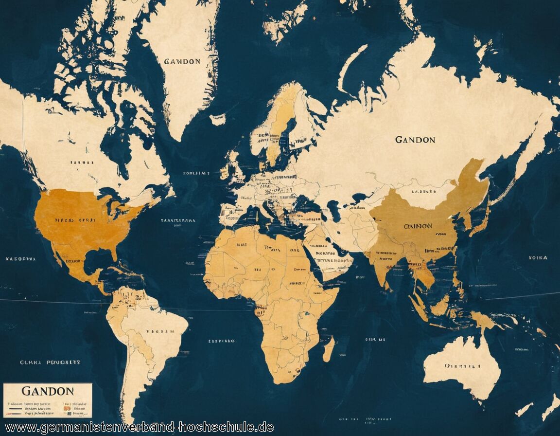 Verbreitung in verschiedenen Ländern   - Gandon Bedeutung  