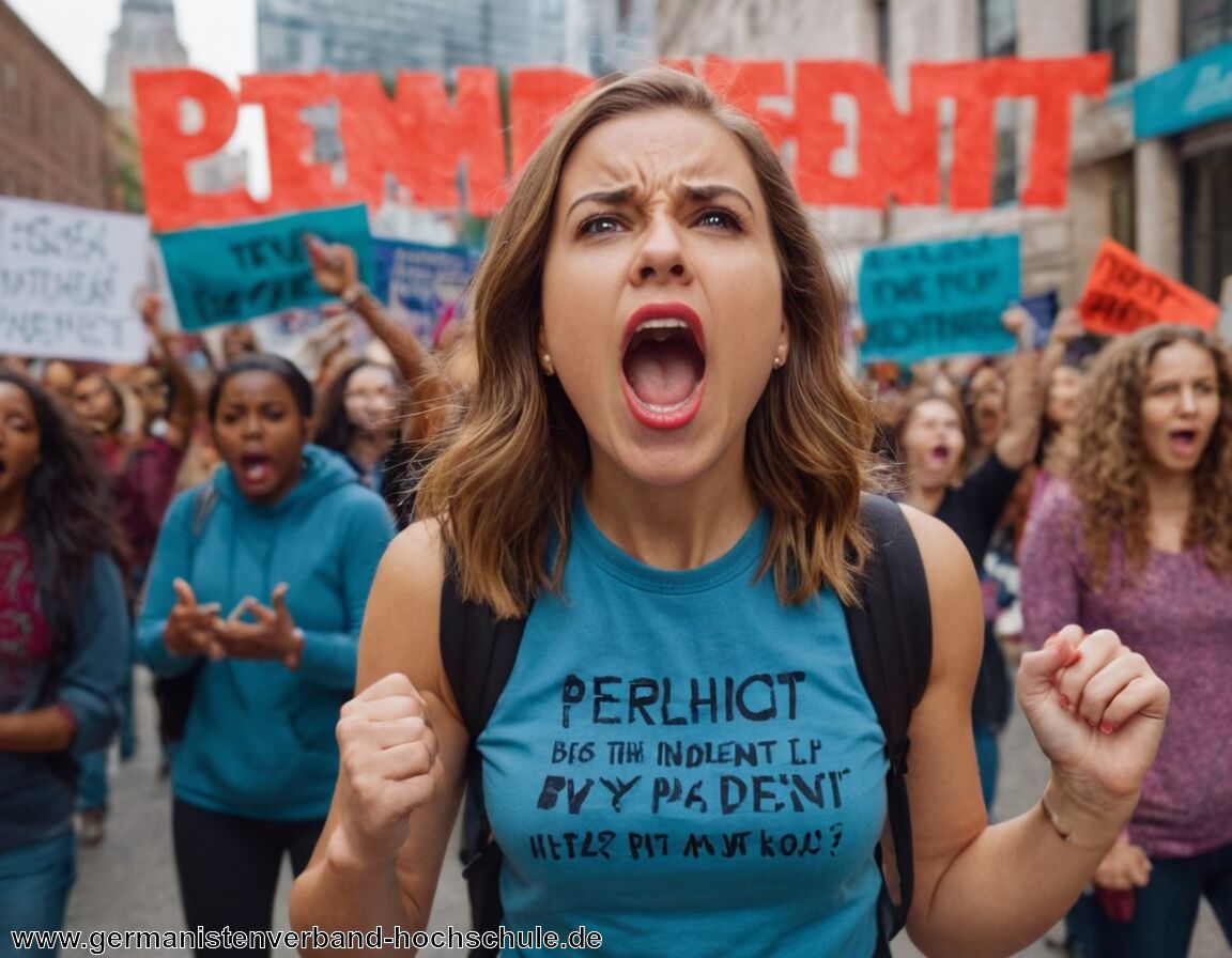 Häufig genutzt in feministischem Sprachgebrauch   - Periodt Bedeutung  